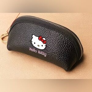 NEW Hello Kitty Black Coin Purse